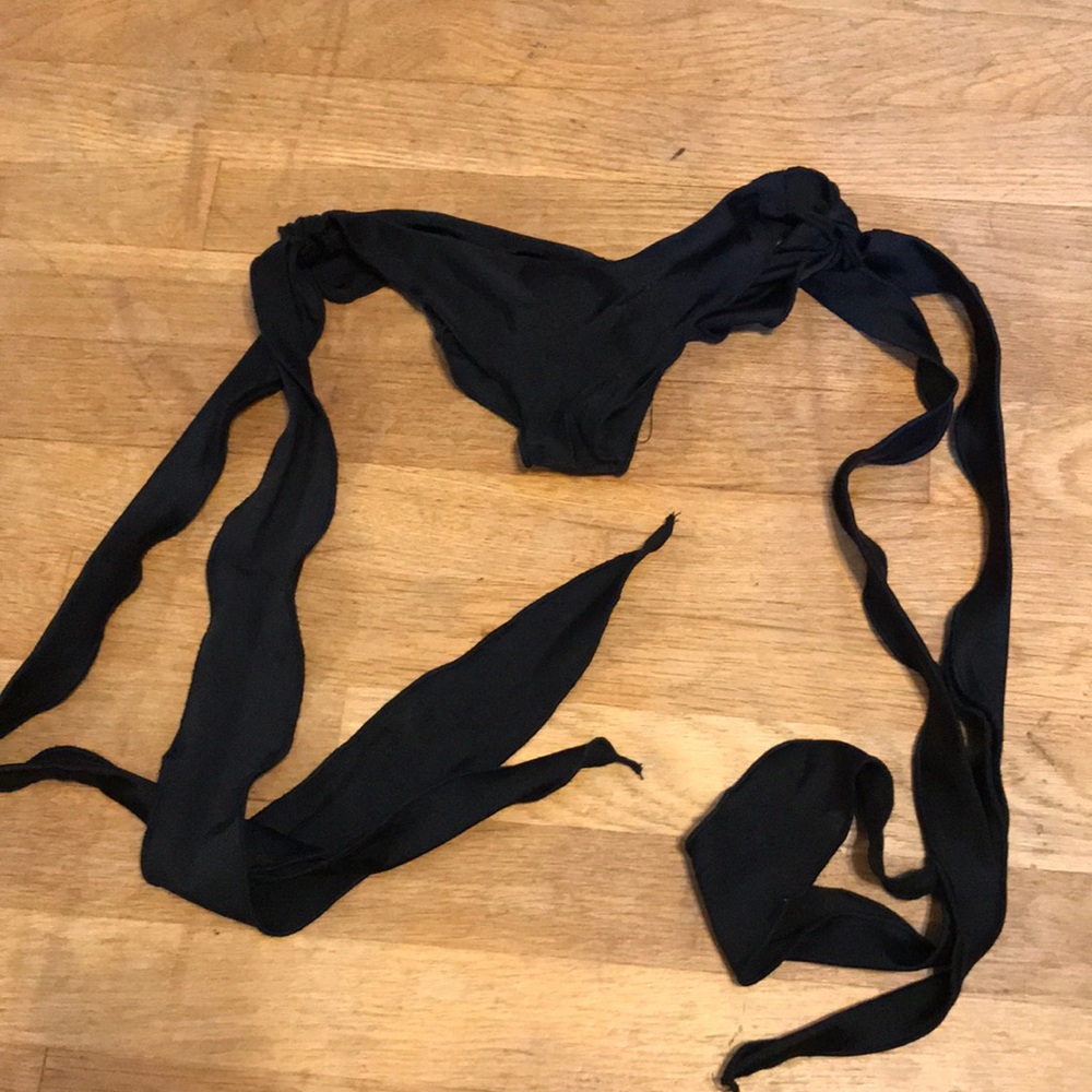 Side tie rave bottoms